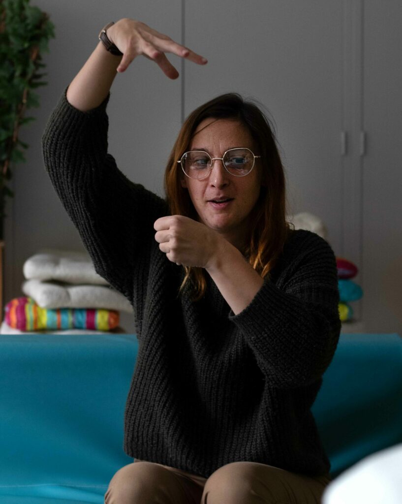 Atelier bébé signes Chrysalide - Studio Rosa - Photographe Dordogne - Maternité et moments de vie